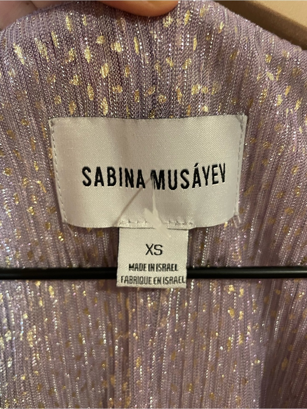 Sabina Musayev Devon Dress in Lilac Size XS NWOT - Picture 6 of 10